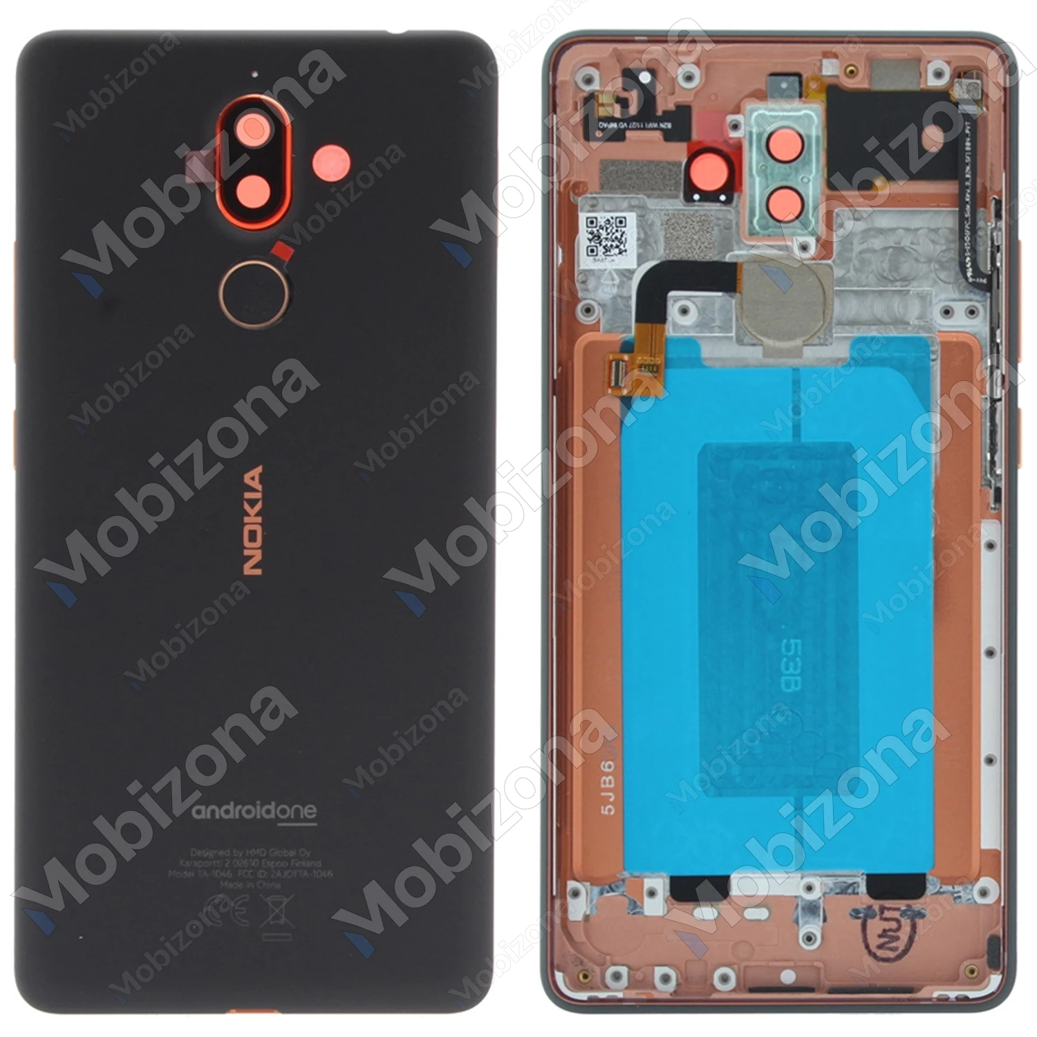 Nokia 7 Plus Back Housing