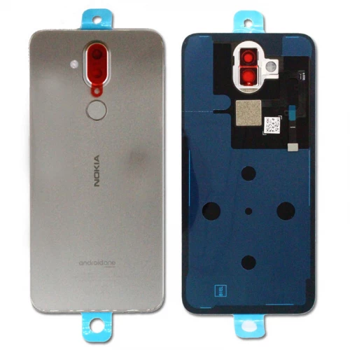 Nokia 8.1 Back Glass Battery Cover Housing