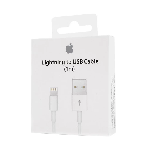 USB laidas su lightning jungtimi iPhone 5–11 serijai (0.5–2.0m)