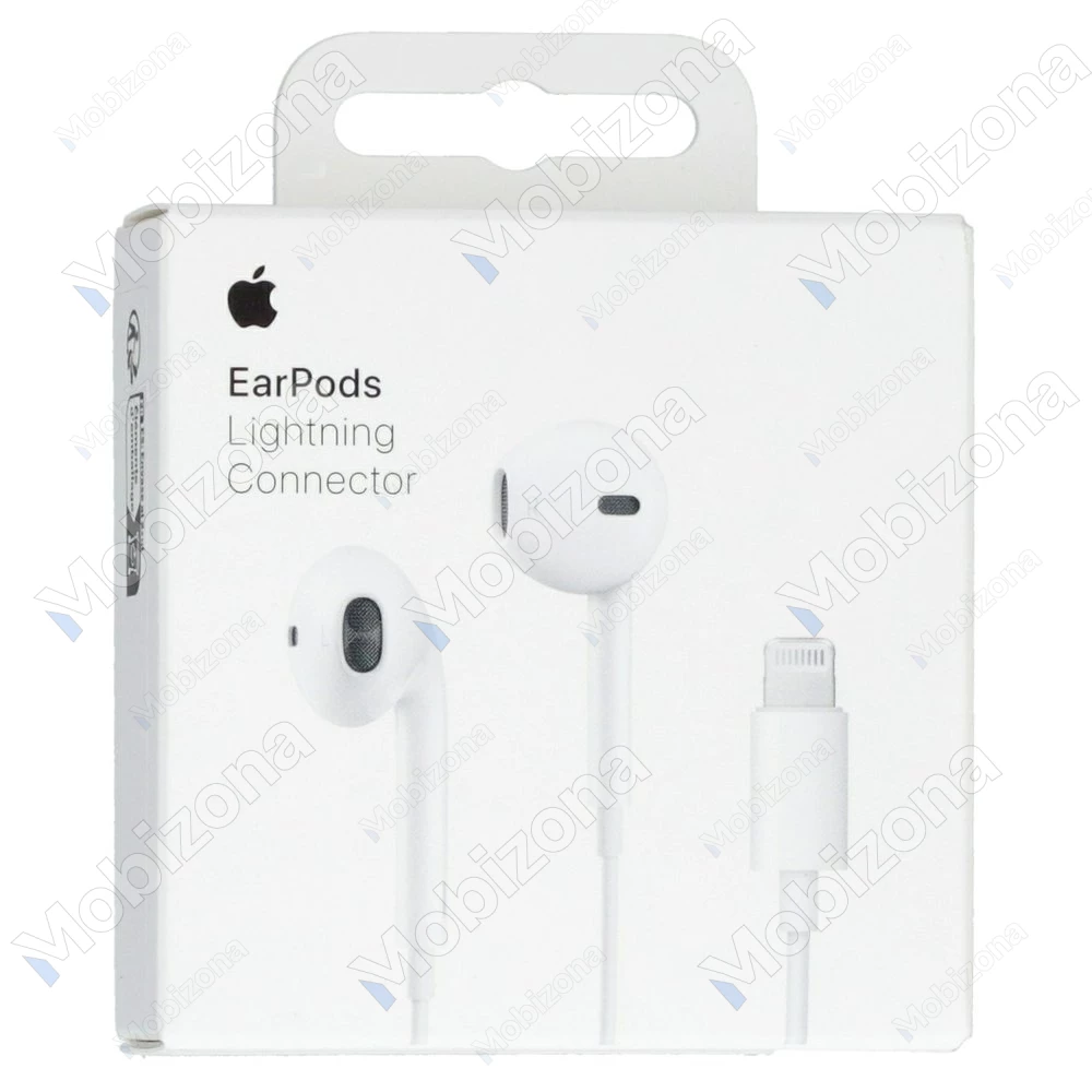 Ausinės Apple Lightning EarPods Apple iPhone 12, 12 mini, 12 Pro, 12 Pro Max, 11, 11 Pro, 11 Pro Max, XS, XS Max, XR, X, 8, 8 Plus, 7, 7 Plus