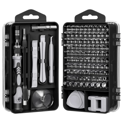 Atsuktuvas 115 dalių RC-K-1308 (98vnt. antgalių)