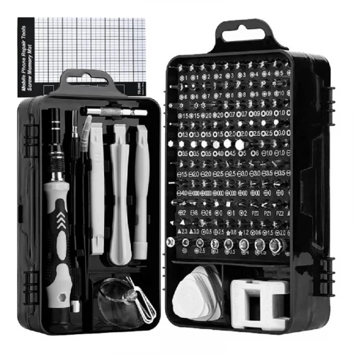 Atsuktuvas 120 dalių RC-K-1310 (100vnt. antgalių)