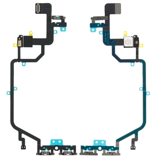 iPhone XR skirtas įjungimo, garsinimo mygtukas ir blykstė (lanksčioji jungtis)