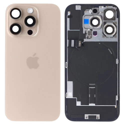 iPhone 16 Pro Back Glass Battery Cover Housing