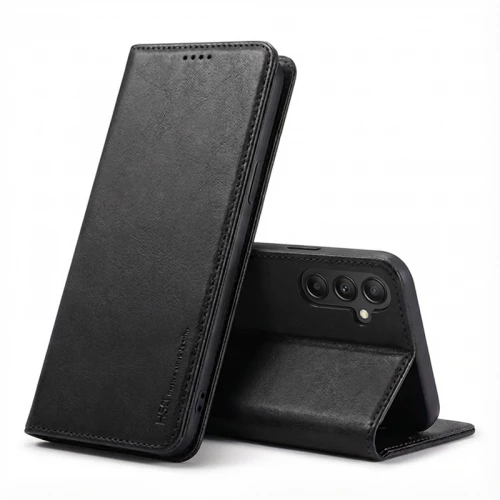 Samsung Galaxy A36 5G dėklas HDD Wallet su magnetiniu uždarymu