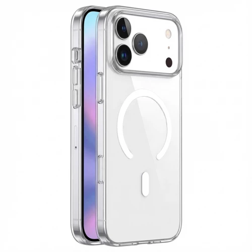 iPhone 17 Pro Max skirtas dėklas HDD CrystalVision (suderinamas su MagSafe)