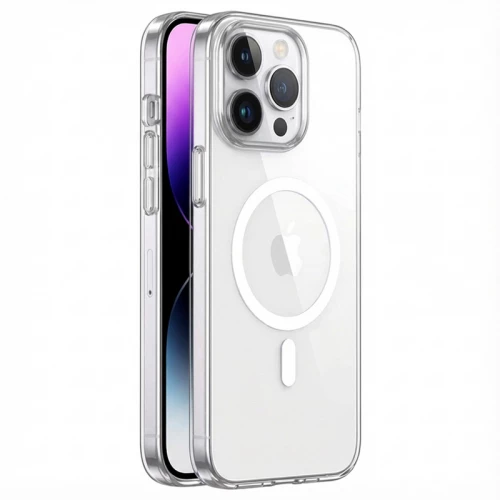 iPhone 16 Pro Max skirtas dėklas HDD CrystalVision (suderinamas su MagSafe)