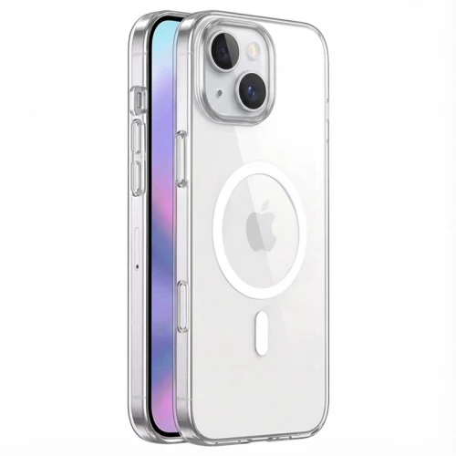 iPhone 15 skirtas dėklas HDD CrystalVision (suderinamas su MagSafe)