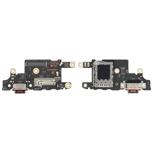 Xiaomi Poco X7 Pro įkrovimo, SIM lizdas ir mikrofonas (PCB plokštė)