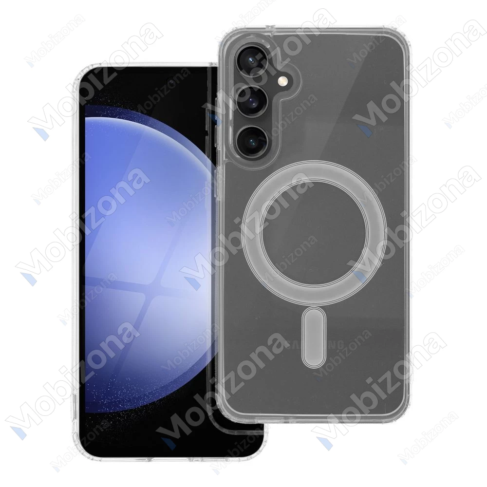 Samsung Galaxy S23 FE dėklas Clear Mag Cover (suderinamas su MagSafe)
