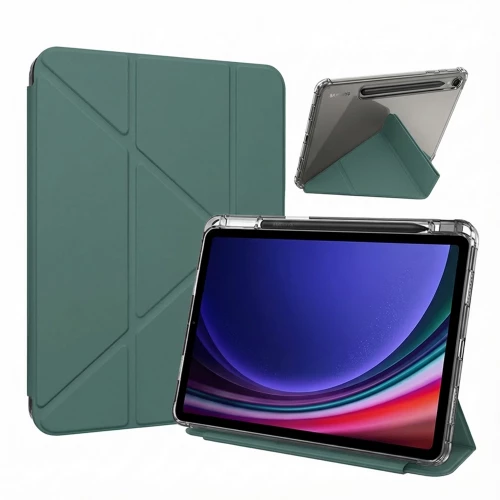Samsung Galaxy Tab S9, Galaxy Tab S9 FE, Galaxy Tab S10 FE, Galaxy Tab S10 Lite dėklas Origami su stovu