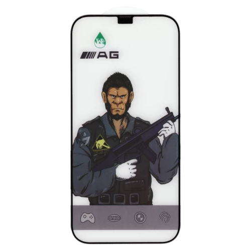 iPhone 12 Pro Max skirtas apsauginis stiklas ESD Anti-Fingerprint Frosted