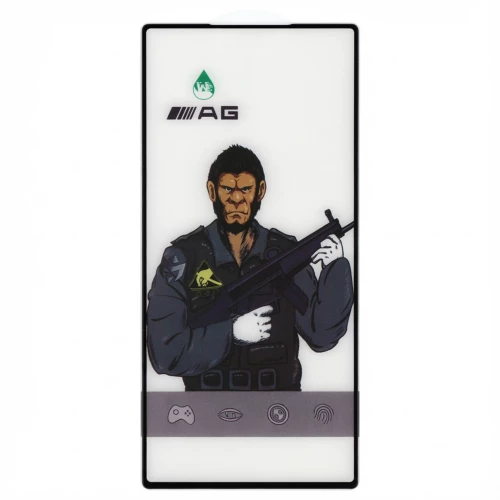 Samsung Galaxy S24 Ultra apsauginis stiklas ESD Anti-Fingerprint Frosted