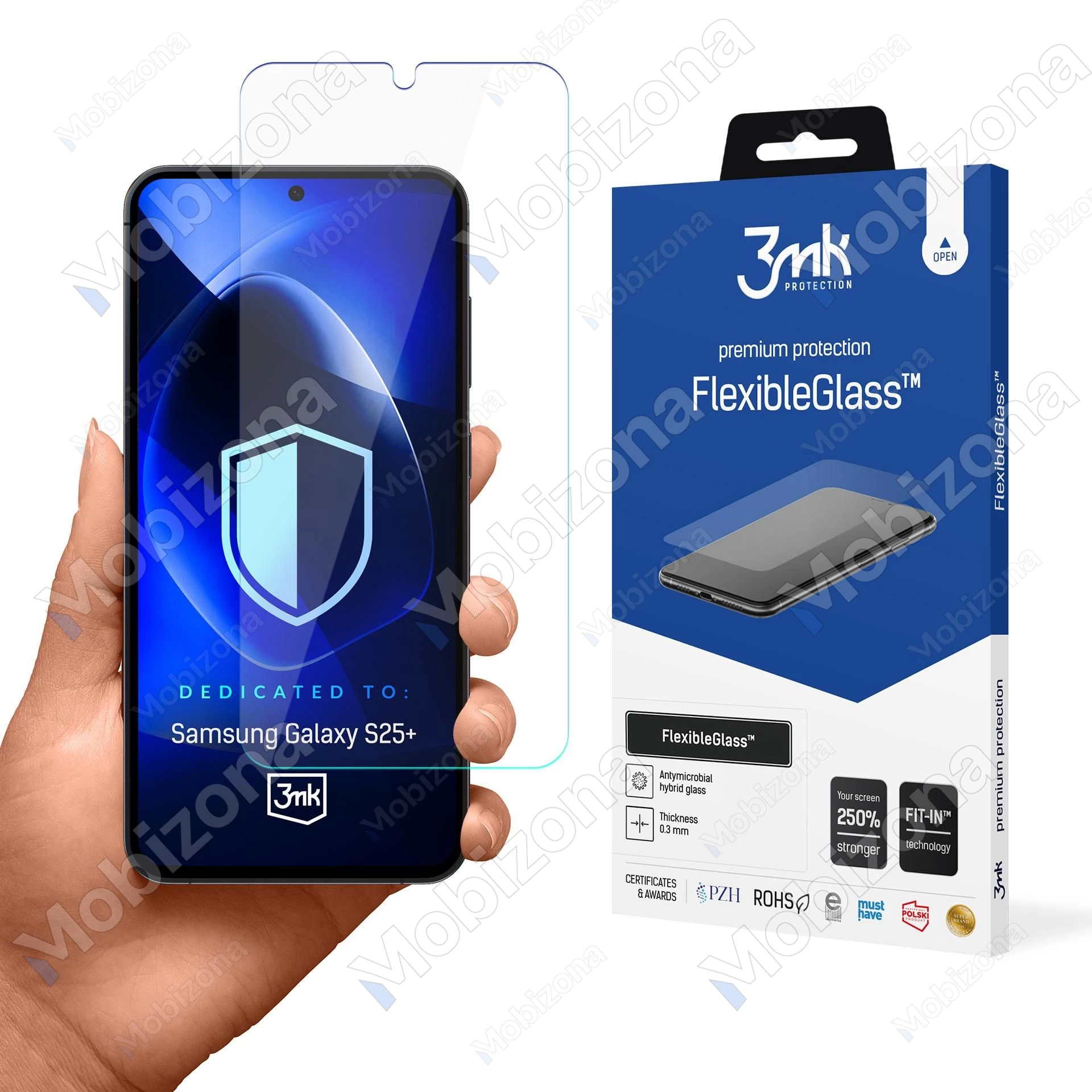 Samsung Galaxy S25+, Galaxy S25 Edge Hybrid 3MK FlexibleGlass