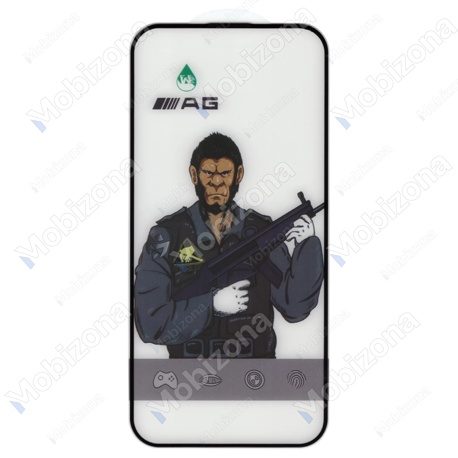 iPhone 16 Pro, iPhone 17 Tempered Glass ESD Anti-Fingerprint Frosted