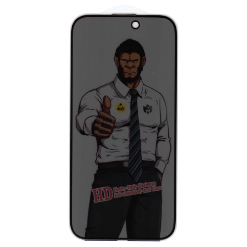 iPhone 15 Pro skirtas apsauginis stiklas ESD Privacy Anti-Static