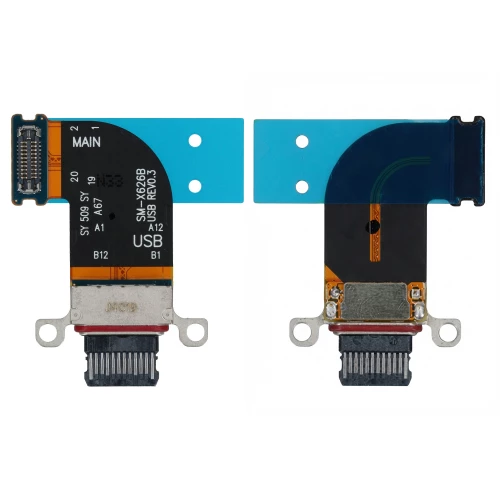 Samsung Galaxy Tab S10 FE, Galaxy Tab S10 FE+ įkrovimo lizdas (lanksčioji jungtis)