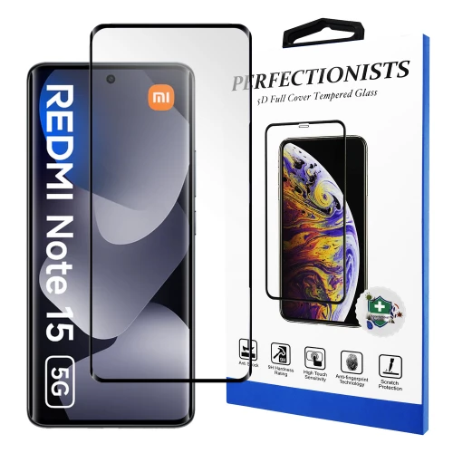 Xiaomi Redmi Note 15 4G, Redmi Note 15 5G Tempered Glass 3D Perfectionists