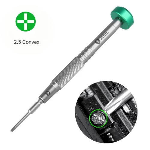 Atsuktuvas kryžminis Convex Cross 2.5mm iPhone standoff varžtams