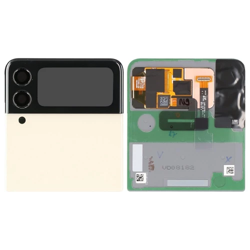 Samsung Galaxy Z Flip 3 5G viršutinis galinis dangtelis, LCD ekranas