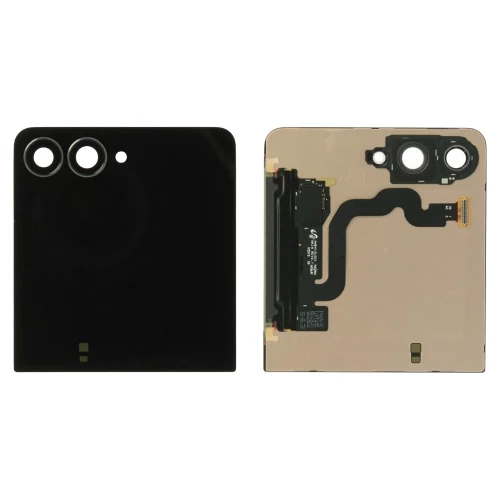 Samsung Galaxy Z Flip 7 viršutinis galinis dangtelis, LCD ekranas