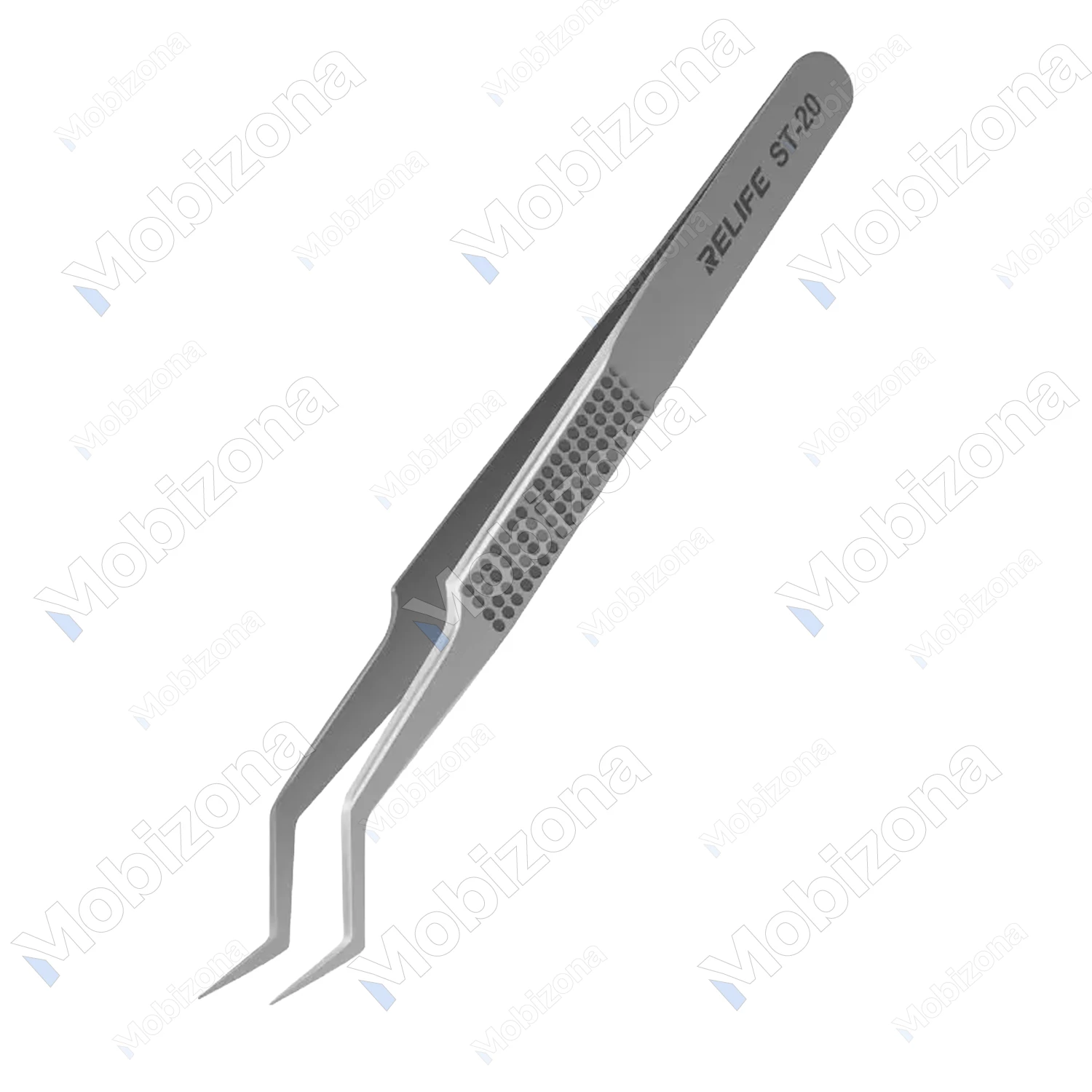 Anti-Magnetic Stainless Steel Precision Curved Tweezer Relife ST-20