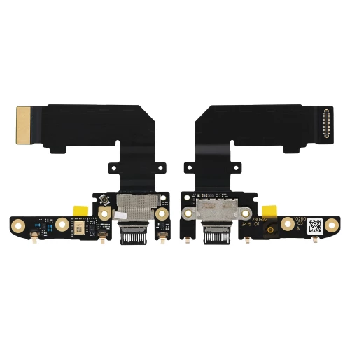 Google Pixel 9 Pro Fold įkrovimo lizdas ir mikrofonas (lanksčioji jungtis)