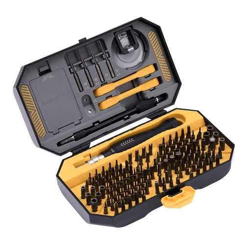 Atsuktuvas 145 dalių Jakemy JM-8183 (132vnt. antgalių)