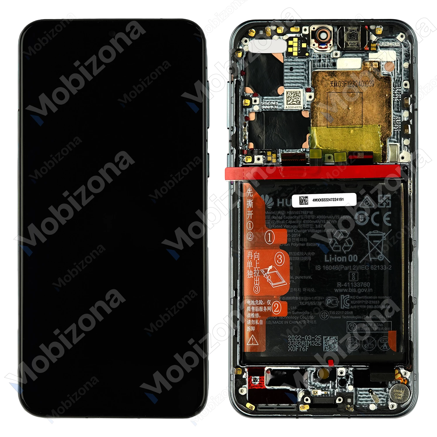 Huawei P50 ekranas