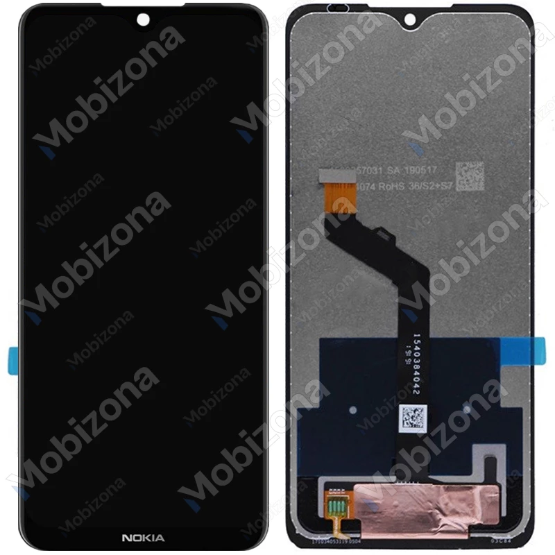 Nokia 6.2, Nokia 7.2 ekranas