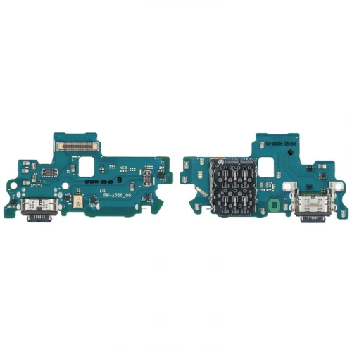 Samsung Galaxy A56 5G įkrovimo, SIM lizdas ir mikrofonas (PCB plokštė)