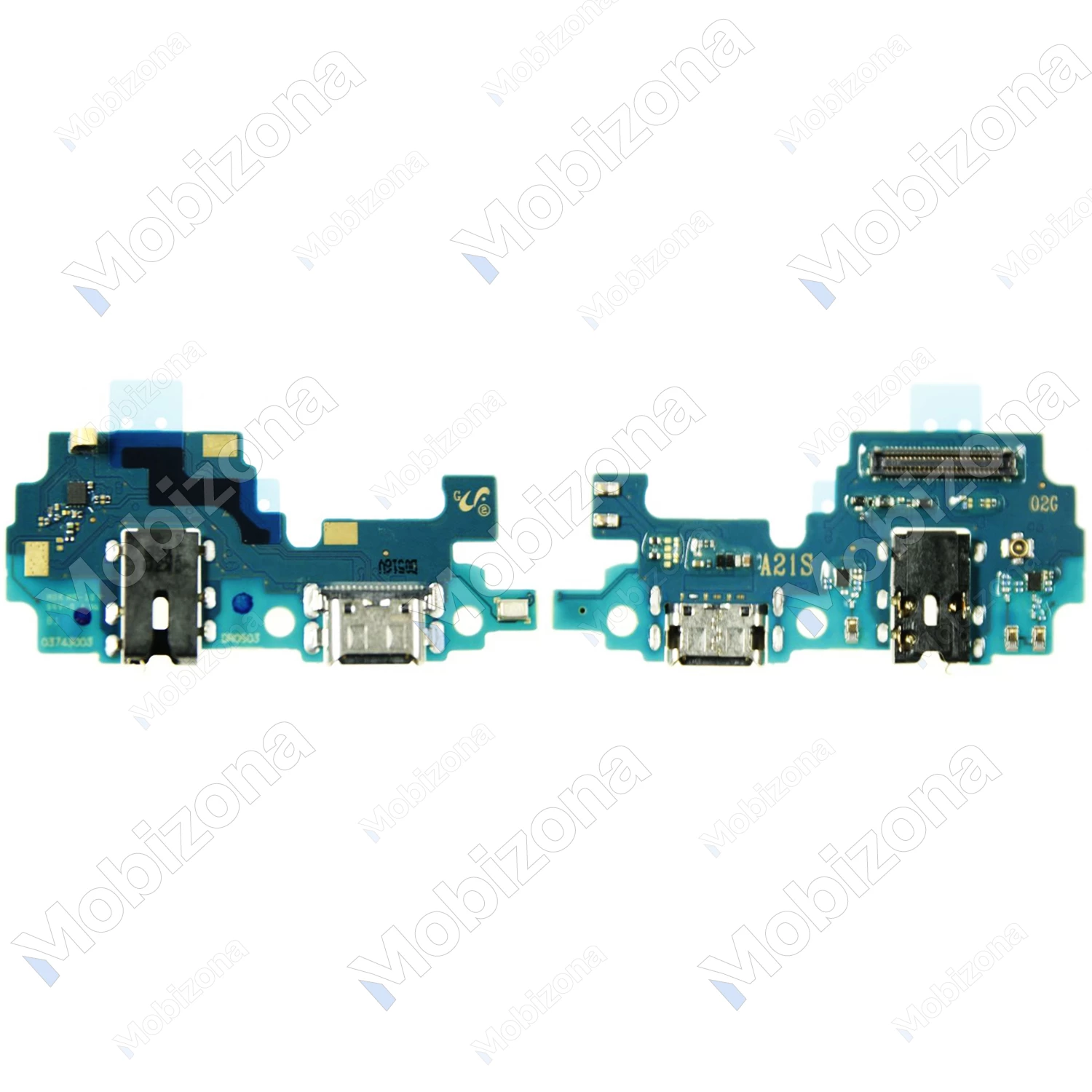 Samsung Galaxy A21s Charging Port, Headphone Jack and Microphone (PCB Board)