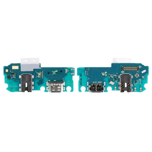 Samsung Galaxy A12, Galaxy M12 įkrovimo, ausinių lizdas ir mikrofonas (PCB plokštė)