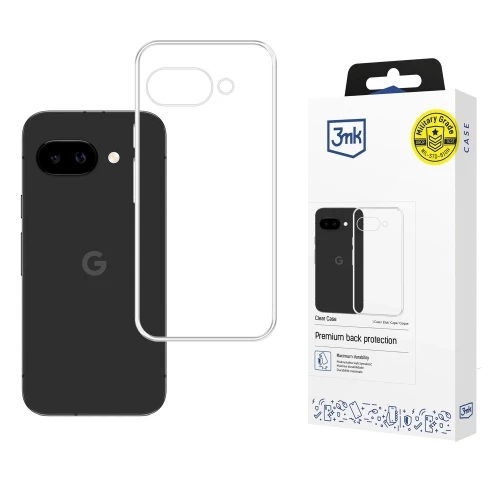 Google Pixel 10a dėklas 3MK Clear Case