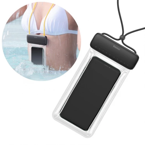Vandeniui atsparus dėklas iki 7.2 colių IPX8 Baseus Swimming Bag