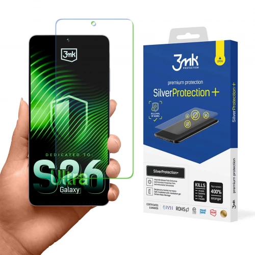 Samsung Galaxy S26 Ultra Screen Protector Film 3MK SilverProtection+