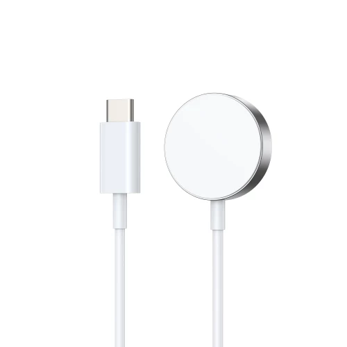 Magnetinis Type-C įkrovimo laidas suderinamas su Apple Watch 1–11, SE, Ultra, Ultra 2, Ultra 3 BWOO WL-18 (5W, 1m)