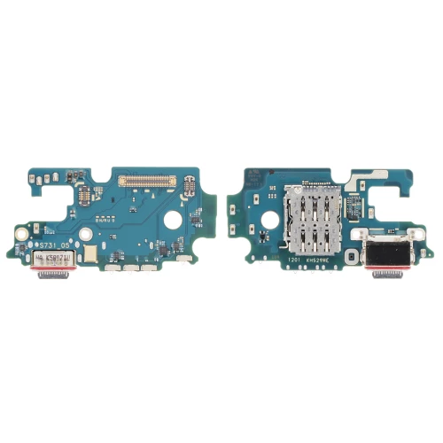 Samsung Galaxy S25 FE įkrovimo, SIM lizdas ir mikrofonas (PCB plokštė)