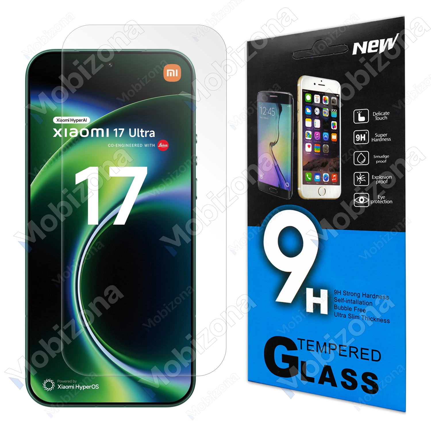 Xiaomi 17 Ultra apsauginis stiklas 9H