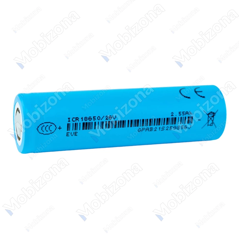 Ličio baterija EVE ICR18650-26VA 2650mAh 13A