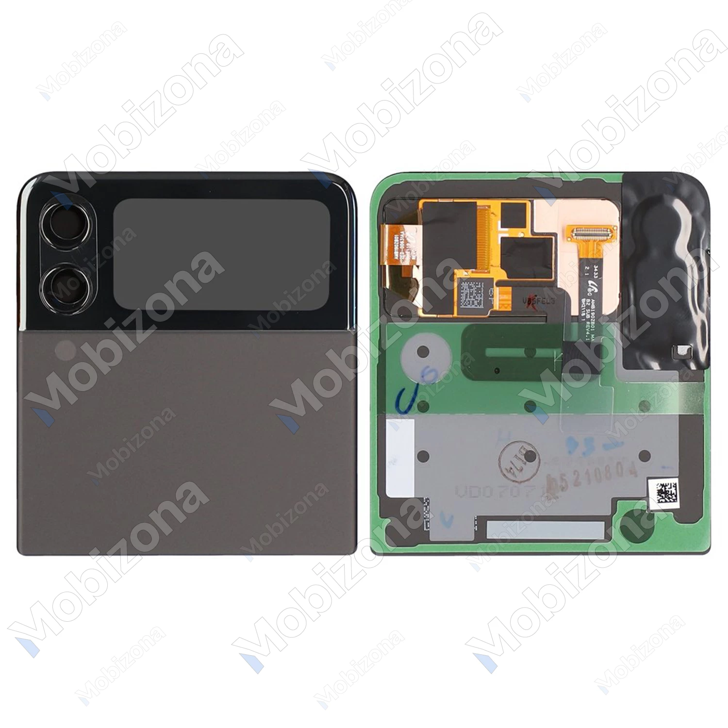 Samsung Galaxy Z Flip 3 5G Upper Back Glass Housing with Outer LCD Screen