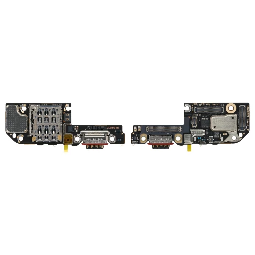 Xiaomi Poco F8 Ultra įkrovimo, SIM lizdas ir mikrofonas (PCB plokštė)