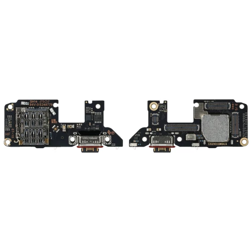 Xiaomi Poco F7 Ultra įkrovimo, SIM lizdas ir mikrofonas (PCB plokštė)