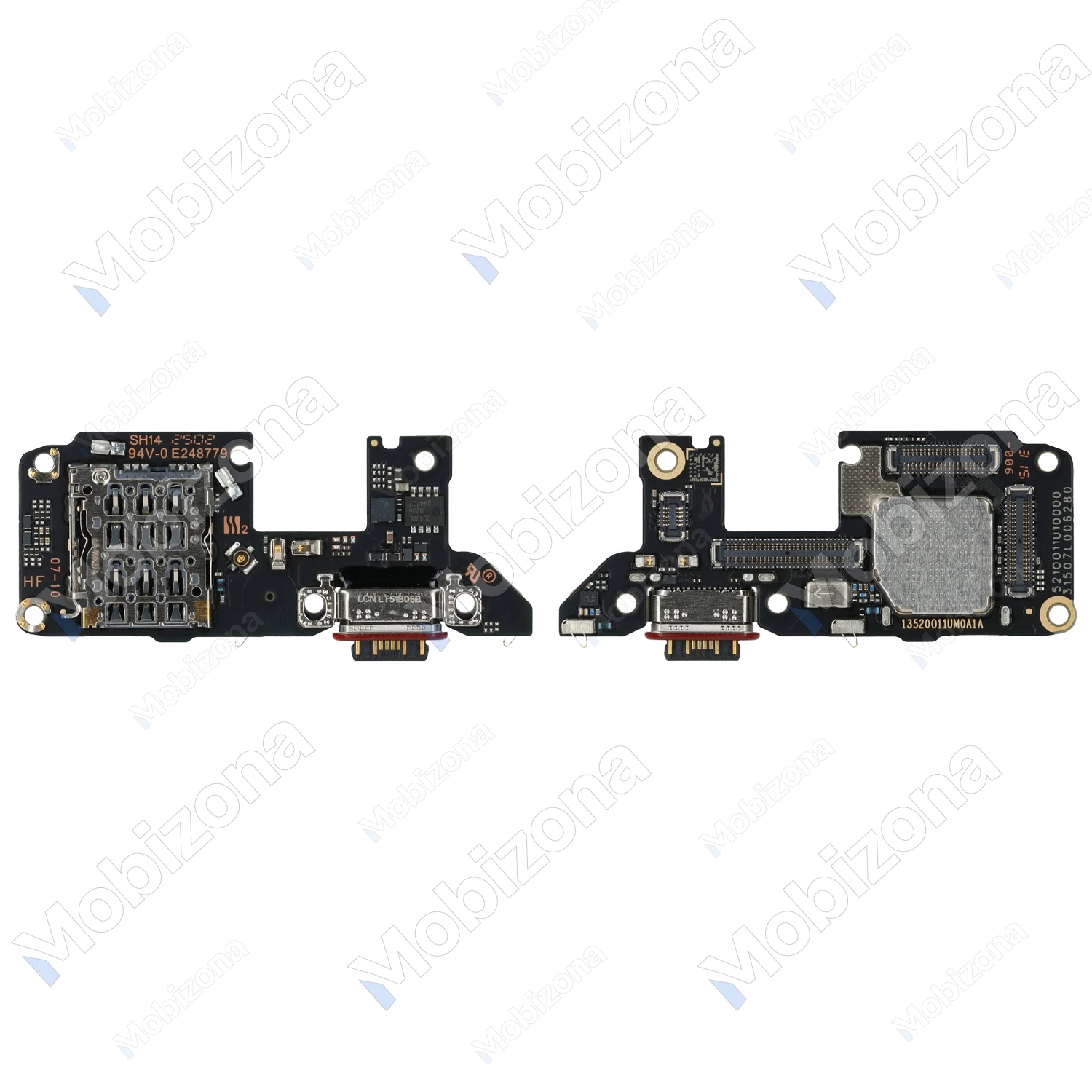 Xiaomi Poco F7 Ultra įkrovimo, SIM lizdas ir mikrofonas (PCB plokštė)