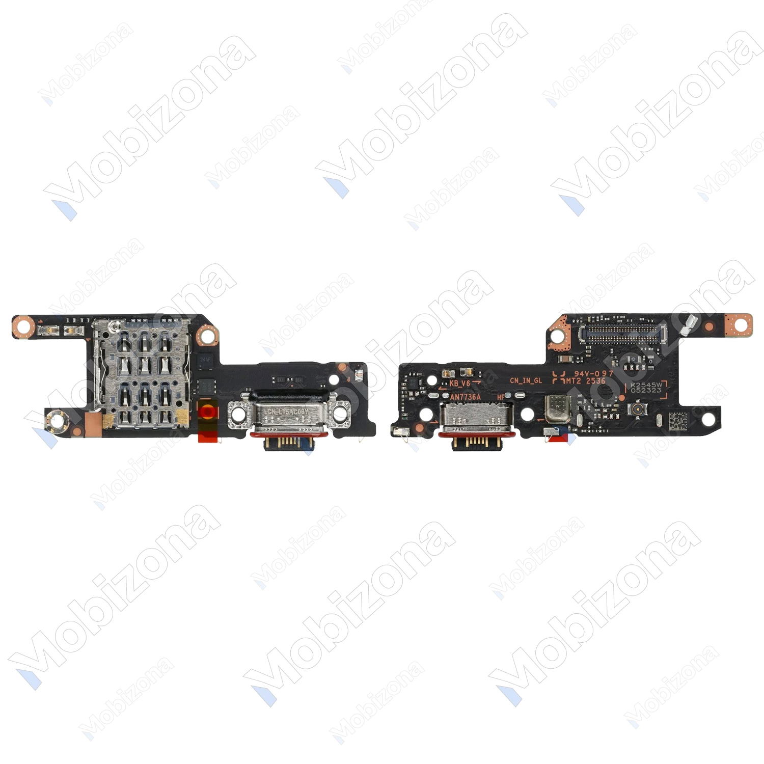 Xiaomi Redmi Note 15 Pro 5G įkrovimo, SIM lizdas ir mikrofonas (PCB plokštė)
