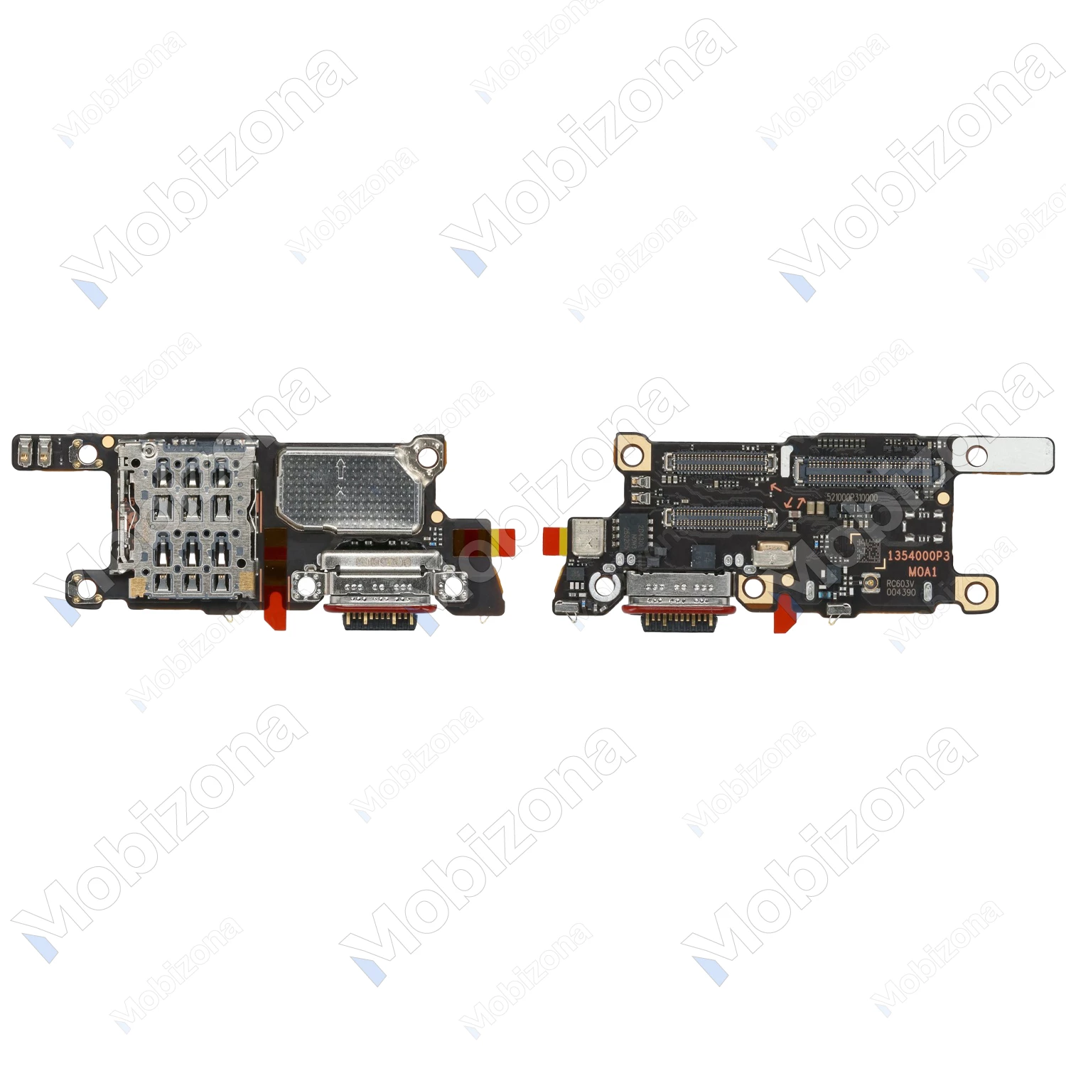 Xiaomi 17 įkrovimo, SIM lizdas ir mikrofonas (PCB plokštė)