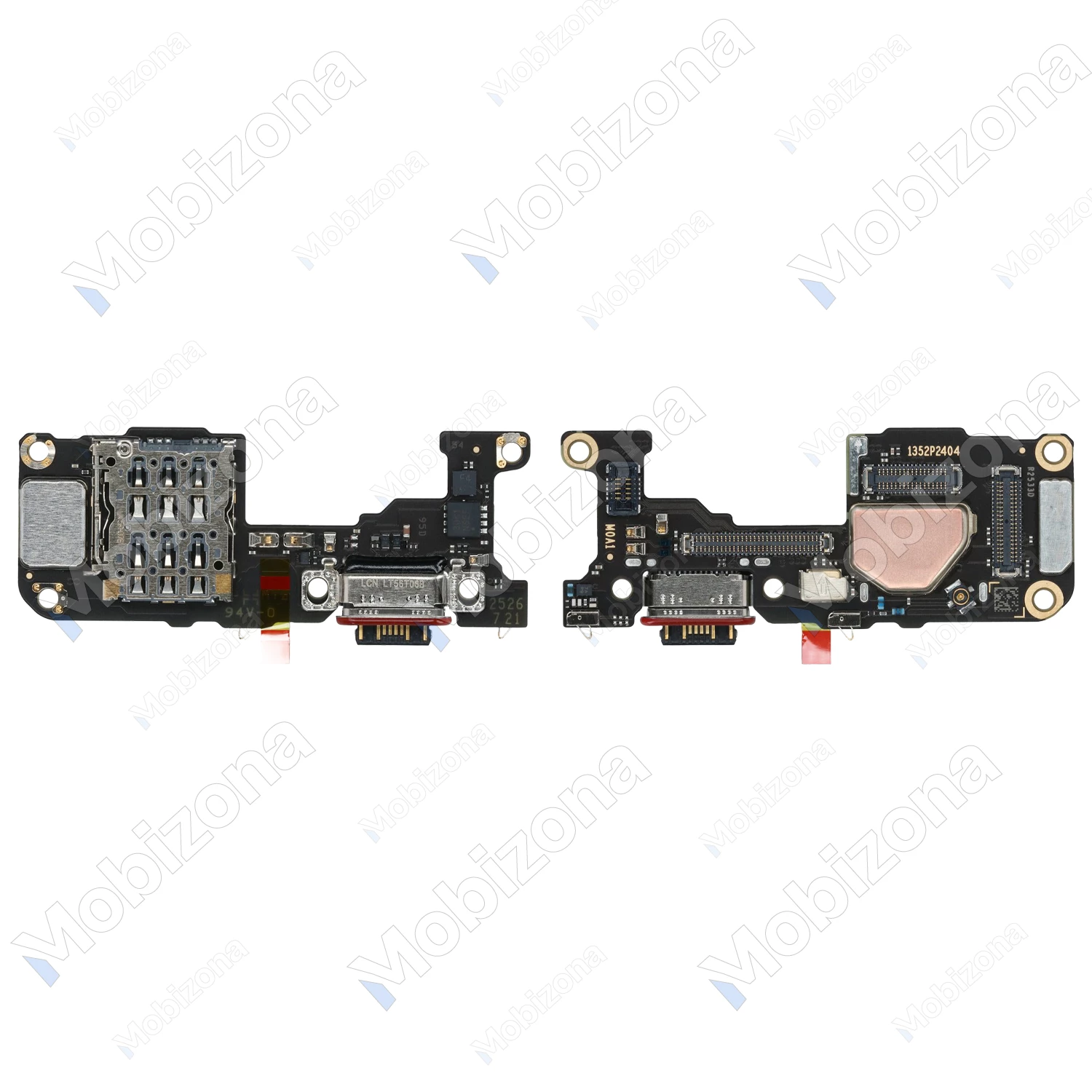 Xiaomi 15T Pro įkrovimo, SIM lizdas ir mikrofonas (PCB plokštė)