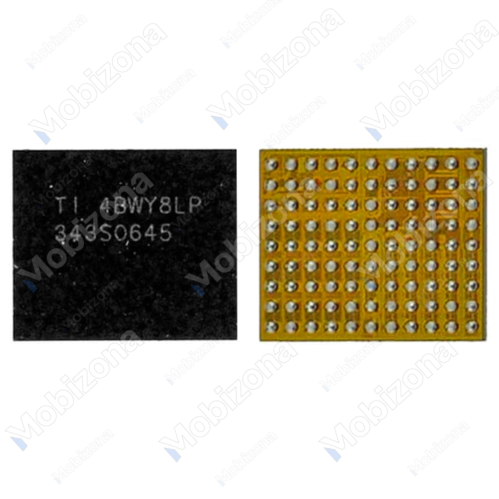 iPhone 5, 5C, 5S, SE skirta liečiamo ekrano IC mikroschema (343S0645, U4300, U14, U15)