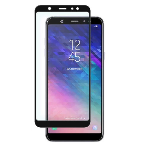Samsung Galaxy A6 (2018), Galaxy J6 (2018) apsauginis stiklas 5D Full Glue