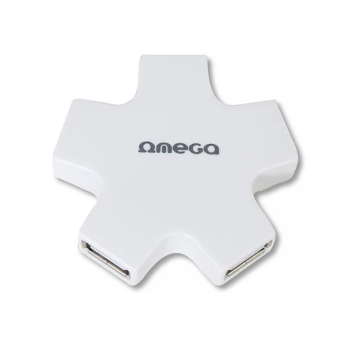 USB - 4x USB 2.0 jungčių šakotuvas, Hub adapteris Omega
